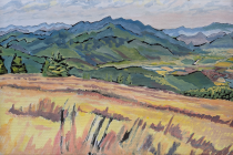 Fatra Mountains – oil painting by Peter Gulian