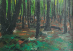 Peter Gulian Painting Portrait