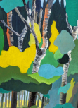 Forest– oil painting by Peter Gulian